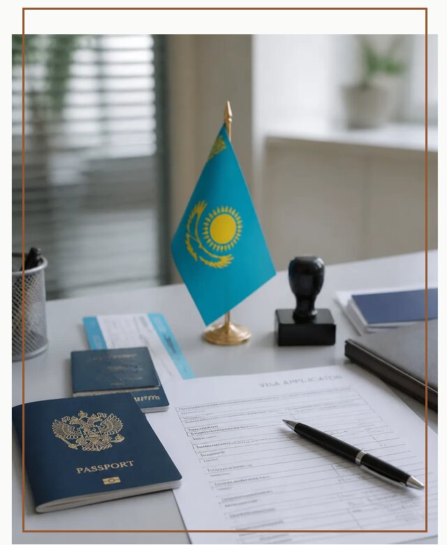 Оформление визы в Казахстан для поездки и работы в Похвистневе